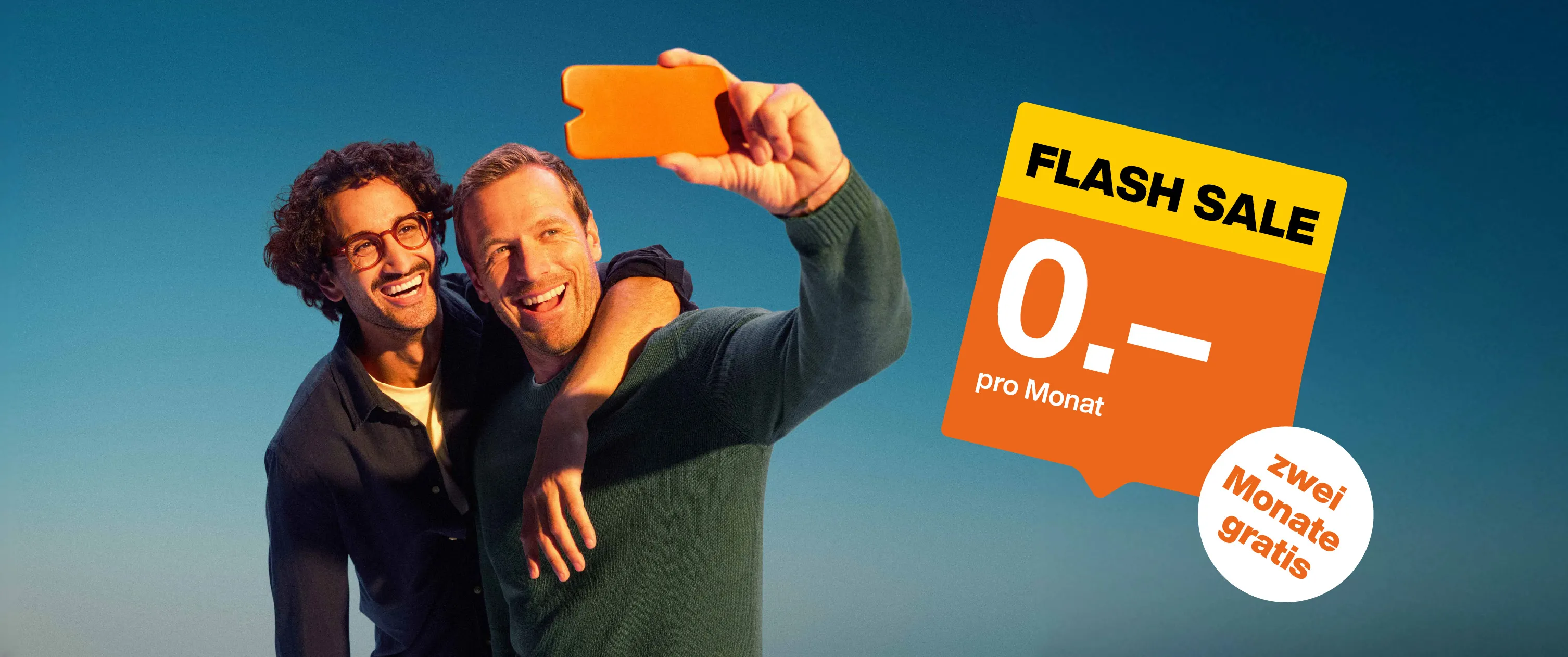 Mann und Frau machen ein selfie